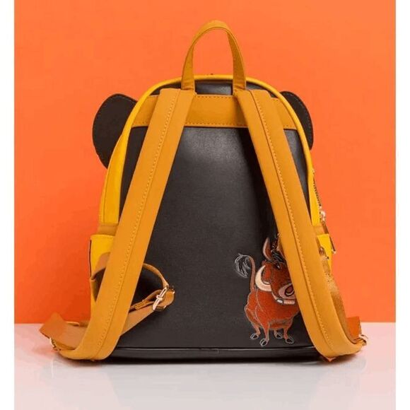 Loungefly Disney The Lion King Simba Cosplay Figural Mini Backpack NWT - Picture 6 of 8